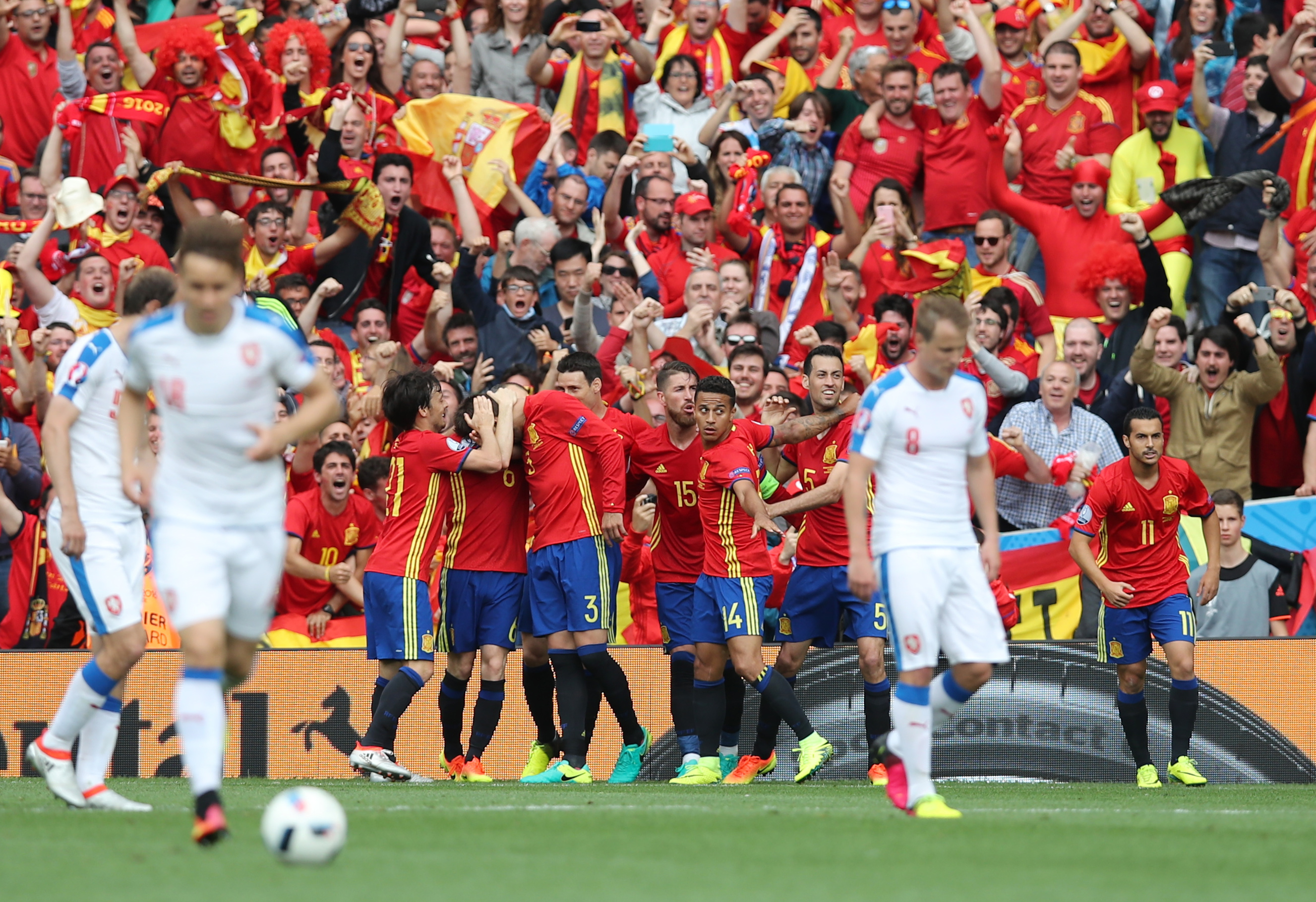 به‌ وێنه‌...پیكێ هه‌ڵبژارده‌ی ئیسپانیای سه‌رخست